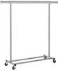 Riidenagi Songmics, 45,4 x (92-132) x 160 cm, valge/hall