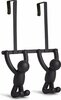 Uksele kinnitatav nagi Umbra Buddy, 22 cm, must
