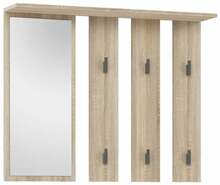Riidenagi Top E Shop Parma, 100 x 15 x 8.5 cm, tamm Sonoma