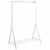 Riidestange Actona Brent, 117 x 59 x 165 cm, valge/chromo
