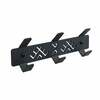 Riidepuu Glori Ir Ko PK253-R3, 250 x 79 mm, must antratsiit