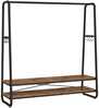 Riidenagi Vasagle RGR112B01, 45 x 138 x 160 cm, vintage pruun-must