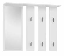 Nagi peegliga Top E Shop Parma, 100 x 15 x 81.5 cm, valge