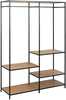 Riidenagi Actona Seaford, 121,6 x 43 x 174 cm, pruun