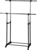 Riidestange Kuchinox Paulo Bis, 95 - 160 cm, must/kroom