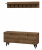 Esikukomplekt Kalune Design Rupa, pruun/pähkel