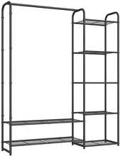Riidenagi Songmics, 29 x 112 x 158,4 cm, matt must
