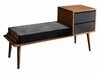 Esikupink Kalune Design Fiume, 45 x 120 x 40 cm, pruun/hall