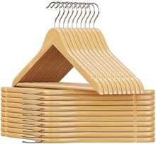 Puidust riidepuude komplekt Songmics CRW001-20, 20 tk