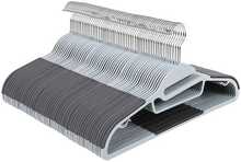 Plastmassist riidepuude komplekt Songmics, 20 tk, hall