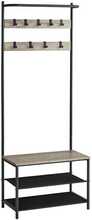 Riidenagi VASAGLE, 32.2 x 64 x 180 cm, vintagepruun-must