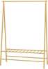 Riidestange Homcom, 116 x 43,5 x 160 cm, naturaalne puit