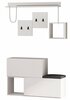 Esikumööbli komplekt Kalune Design Holdon, valge
