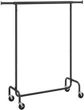 Riidepuu Songmics HSR011B01, 45 x (110-150) x 160 cm, must