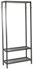 Esikuriiul Home4you Straight, 85 x 32 x 180 cm, must/kroom