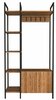 Esiku riidekapp Kalune Design Doga 322RTC1802, 35 x 90 x 175 cm, pruun/must