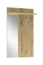Riidepuu Halmar Lima PR-1 peegliga, 120 cm, tamme värvi