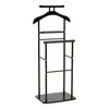 Ülikonnastange Home4you Gent 13977, 45 x 30 x 103 cm, must