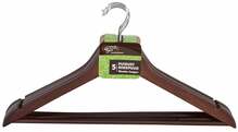 Riidepuu Home4you, 5 tk, pruun, 45 x 22 x 1 cm