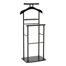 Ülikonnastange Home4you Gent 13977, 45 x 30 x 103 cm, must