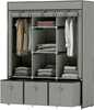 Riidekapp Homcom, 125 x 43 x 162,5 cm, helehall
