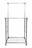 Riidestange Domoletti DR-9-1446, 102 - 175 cm, hõbe/must