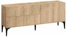 Konsolilaud Kalune Design Laika, 40 x 180 x 80 cm, tamm