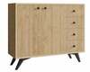 Kummut Kalune Design Waga 811MDD4146, 100 x 35 x 82 cm, tamm