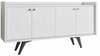 Kummut Kalune Design Bergen 811MDD3424, 40 x 150 x 75 cm, valge