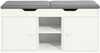 Pingike Sobuy FSR96-W, 90 x 35 x 30 cm, valge/hall