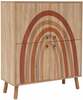 Kapp Kalune Design Multi Purpose Iris, 36 x 95 x 111 cm, mitmevärviline/sonoma tamm