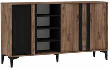 Esikukummut Kalune Design Dora 835PUQ6216, 160 x 40 x 90 cm, antratsiit/pruun
