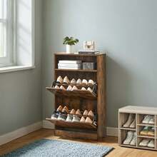 Jalatsikapp Vasagle LBC040X01, 24 x 60 x 102 cm, pruun