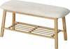 Jalatsipink Boltze Benja, 90 x 36 x 45 cm, pruun/valge