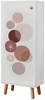 Kingakapp Kalune Design Vegas B 940, 38 x 50 x 135 cm, valge/pruun/beež