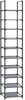 Kingariiul Songmics, 10 taset, 33 x 33 x 173 cm, hall