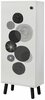 Kingakapp Kalune Design Vegas SB 941, 38 x 50 x 135 cm, valge/must