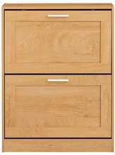 Jalatsikapp Sobuy FSR137-N, 60 x 23 x 79 cm, heledapruun/hõbedane
