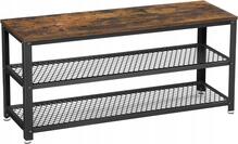 Kingakapp Leobert LBS078B01, 100 x 45 x 30 cm, pruun/must