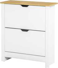 Kingakapp HOMCOM, 72 x 26 x 80 cm, valge/naturaalne