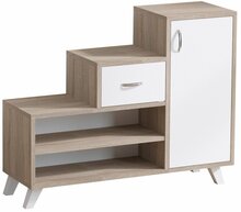Kingakapp Kalune Design 776(II), 33 x 90 x 77 cm, valge/beež