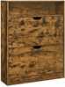 Jalatsikapp Vasagle, 24 x 80 x 102 cm, vintage pruun