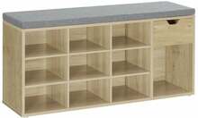 Jalatsikapp Leobert Artisan LHS024B88, 104 x 30 x 48 cm, pruun/hall