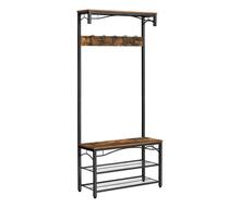 Riidenagi Vasagle HSR45BX, 80 x 178.5 x 30 cm, tumepruun