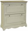 Jalatsikapp Home4you Samira, 92.5 x 32 x 97 cm, valge