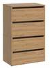 Kingakapp Modo X2, 36 x 60 x 88 cm, tamm