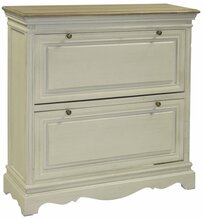 Jalatsikapp Home4you Samira, 92.5 x 32 x 97 cm, valge