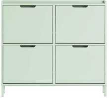 Jalatsikapp Sobuy FSR100-GR, 100 x 19 x 90 cm, heleroheline