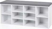 Kingariiul VASAGLE LHS10WT, 104 x 30 x 48 cm, valge