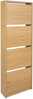 Kingakapp Home4you Aalborg, 18 x 49 x 160 cm, pruun
